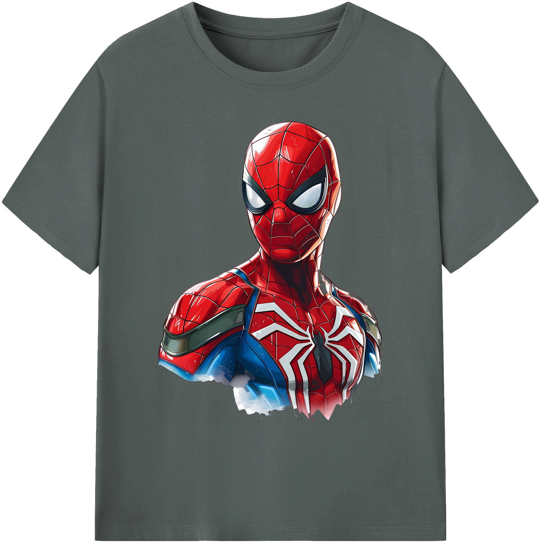 （画像用） Spider Man スパイダーマン 綿100％ メンズ半袖Tシャツ｜肌触りやわらか＆通気性